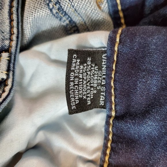 👀 Vanilla Star High Rise Skinny Jeans size 5 - Picture 7 of 8